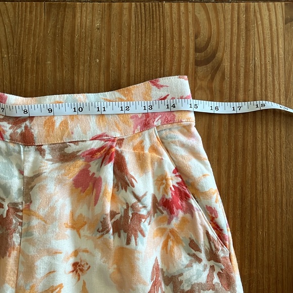 Tropical Print Straight Leg Trousers - Picture 5 of 6